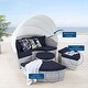 preview thumbnail 36 of 34, Scottsdale Canopy Outdoor Patio Daybed