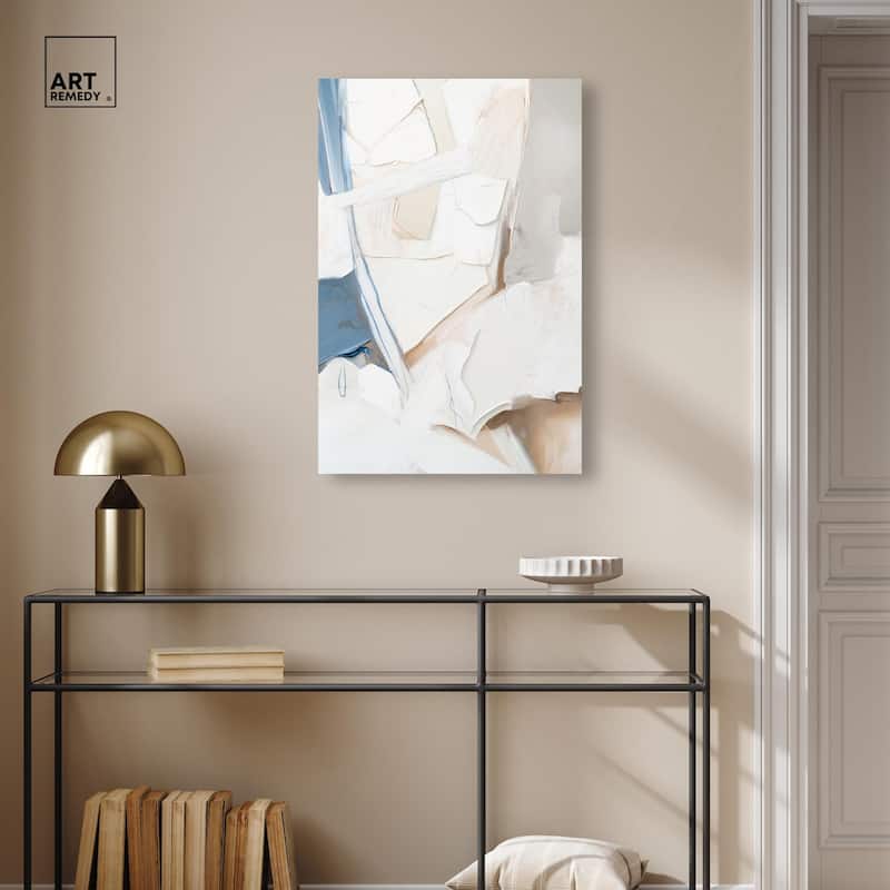 Bone and Beige I Canvas by Art Remedy, Gallery Wrapped