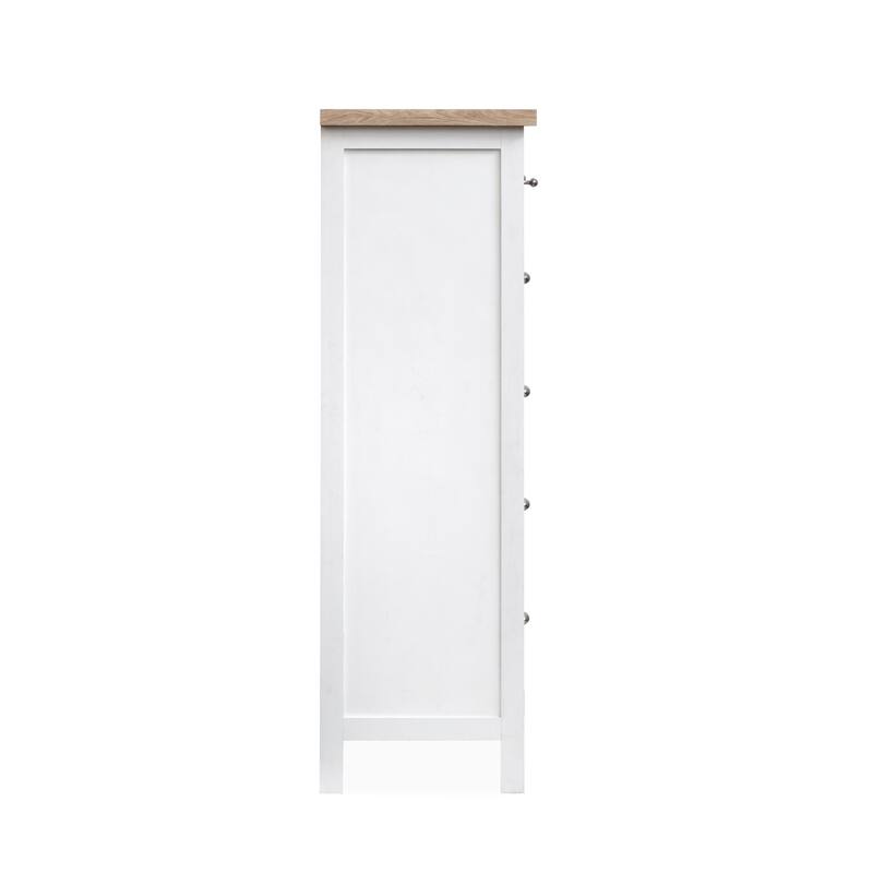 Salt Life Home Windmill Harbour White Whisp and Sand Drawer Chest