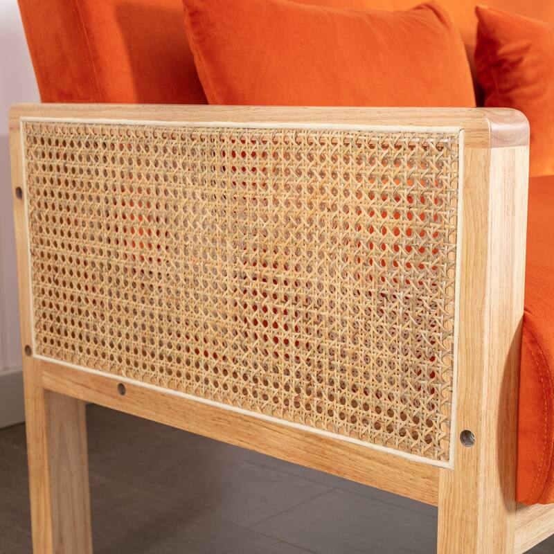 Ebello Solid Wood Accent Chair