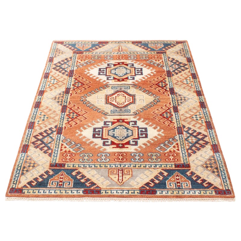 ECARPETGALLERY Hand-knotted Jules Serapi Copper Wool Rug - 5'4 x 7'10