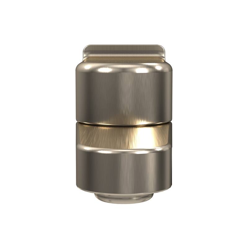 Fold Away Tub Spout with Diverter Universal Connection Options Brushed Nickel