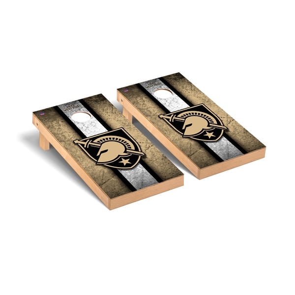 slide 2 of 5, Army Black Knights Vintage Cornhole Board Set
