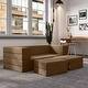 preview thumbnail 30 of 114, Jaxx Zipline Convertible Queen-size Sleeper Loveseat and Ottoman Set