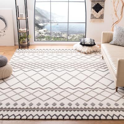 SAFAVIEH Handmade Glamour Gwenith Moroccan Wool Rug