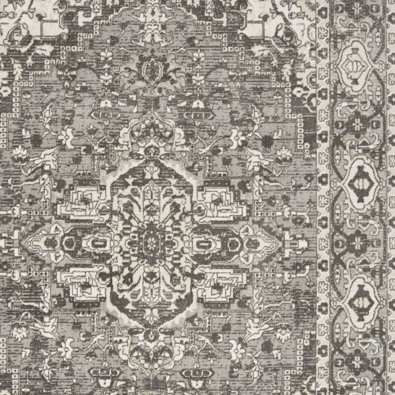 Mavag Power Loomed Distressed Traditional Durable Area Rug By HomeRoots