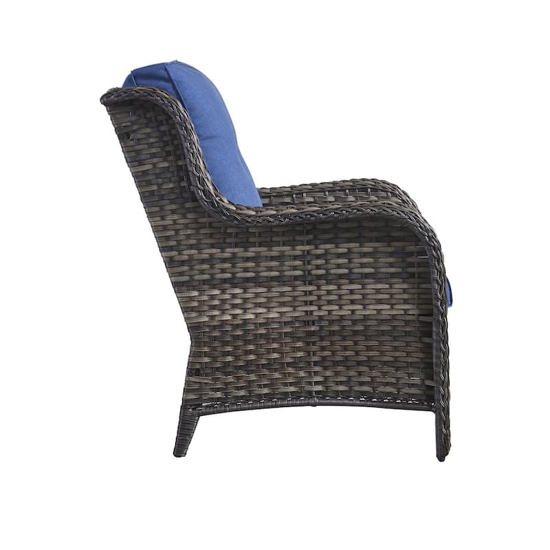 Gymojoy Outdoor Furniture Set Patio Wicker Chairs Set of 2
