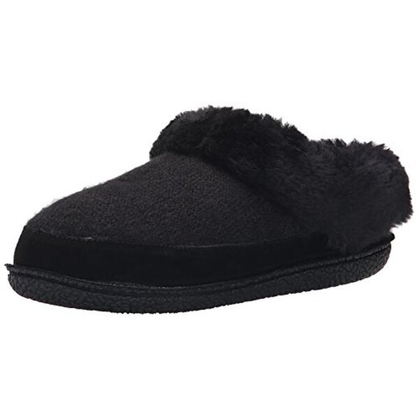 womens suede mule slippers