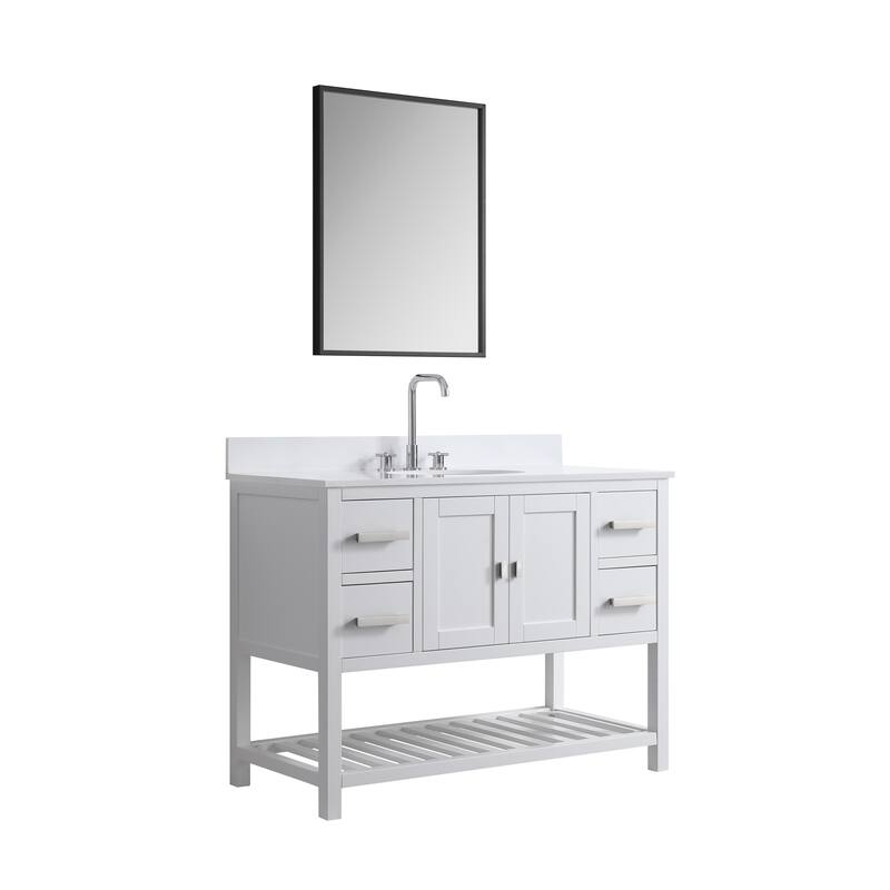 Monaco 48" Single Sink Vanity Base Only