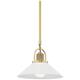 Option Aged Brass / White