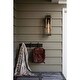 preview thumbnail 10 of 8, Hinkley Sag Harbor Collection One Light 5W Med. LED Outdoor Large Wall Mount Lantern, Burnished Bronze