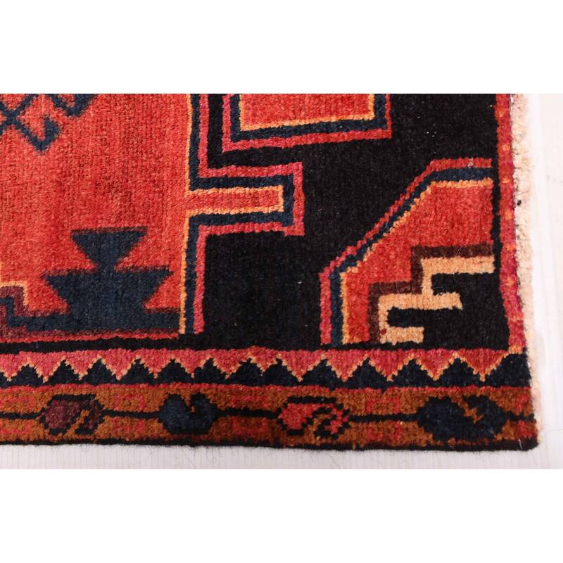 ECARPETGALLERY Hand-knotted Konya Anatolian Red Wool Rug - 3'7 x 7'7