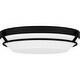 preview thumbnail 1 of 3, Dunbar LED Flush Mount Matte Black