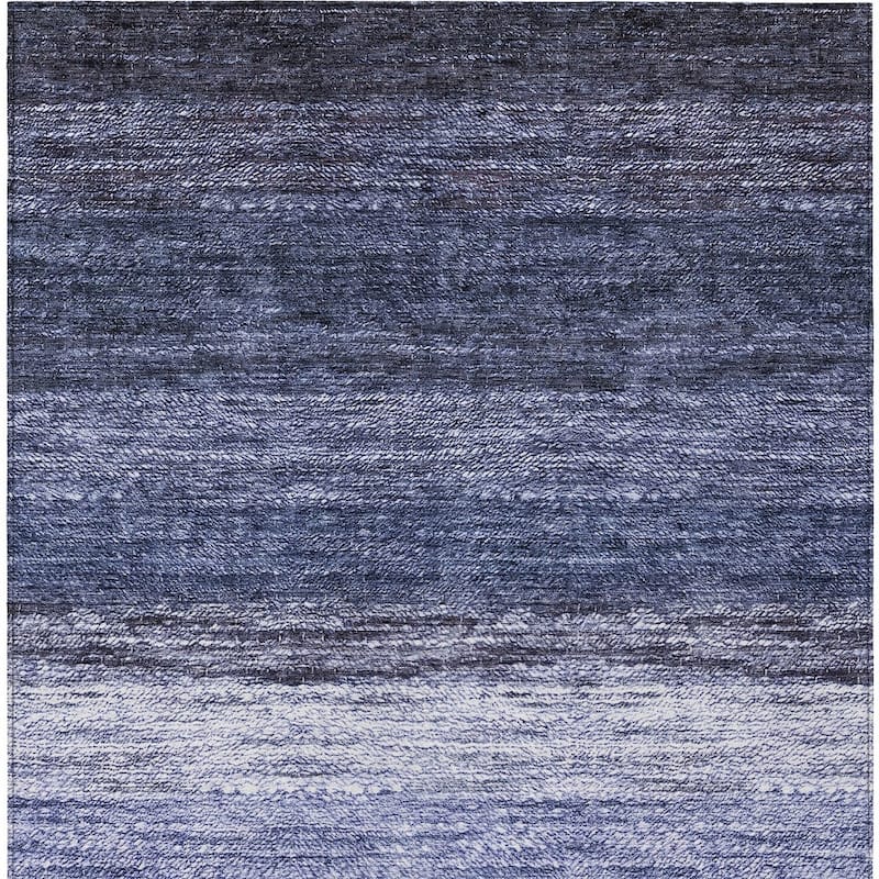 HomeRoots Ombre Transitional Rectangle Outdoor Rug