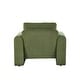 preview thumbnail 8 of 15, Platt Rounded Arm Chenille Upholstery Accent Chair by iNSPIRE Q Modern