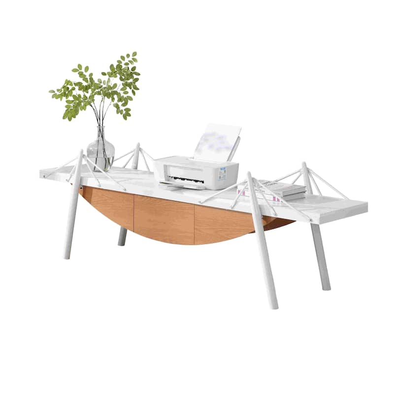Media Console Table with Drawer