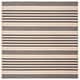 preview thumbnail 127 of 237, SAFAVIEH Courtyard Charmaine Indoor/ Outdoor Waterproof Area Rug 2'7" Square - Grey/Bone