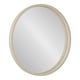 preview thumbnail 55 of 97, Kate and Laurel Travis Round Wood Accent Wall Mirror