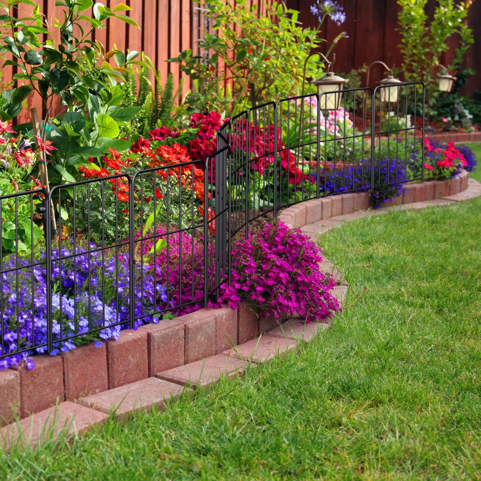Decorative Square Garden Fence - Bed Bath & Beyond - 36723559