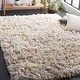preview thumbnail 6 of 175, SAFAVIEH Handmade Rio Shag Chihoko 3.5-inch Extra Thick Decorative Rug 3' x 5' - Creme - Rectangle