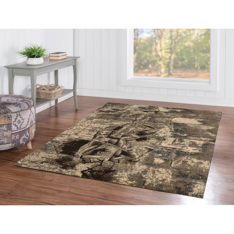 Masters Mosaic Washed Rug