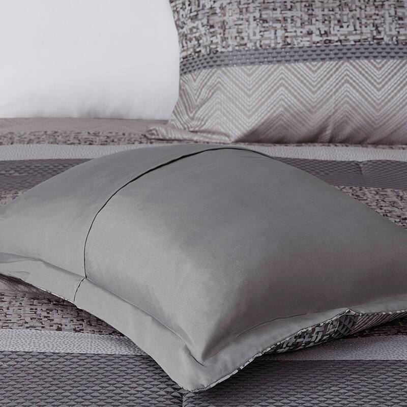 Madison Park Melody 7 Piece Jacquard Comforter Set