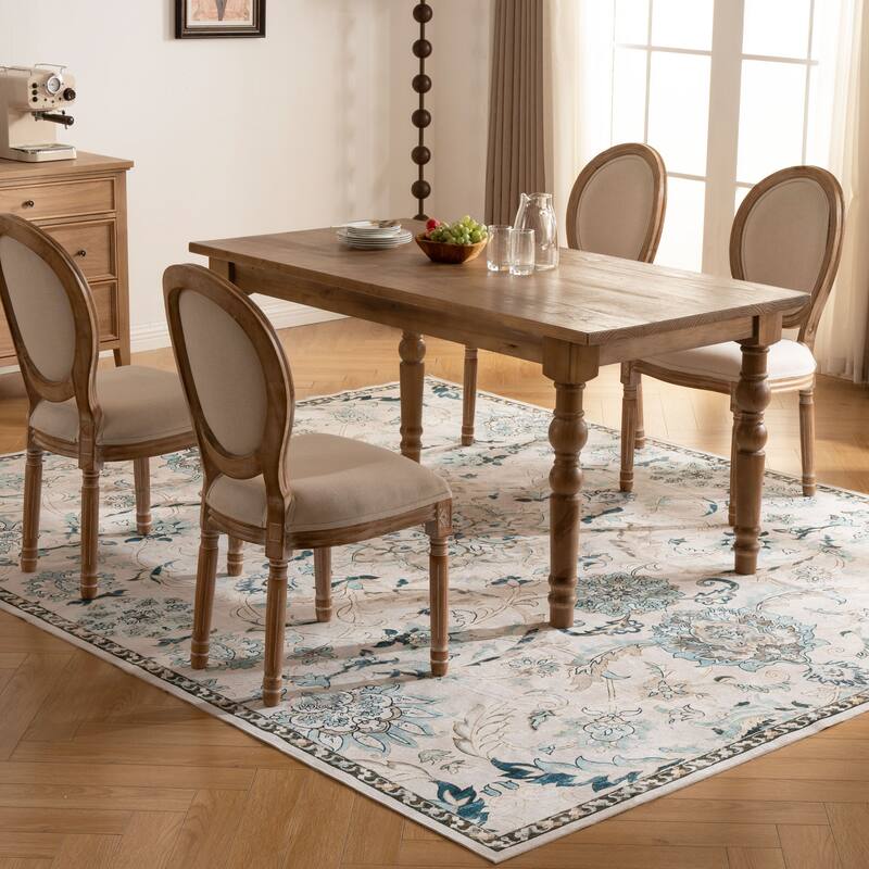 Soft and Non-Slip Machine-Washable Foldable Multi-Use Area Rug