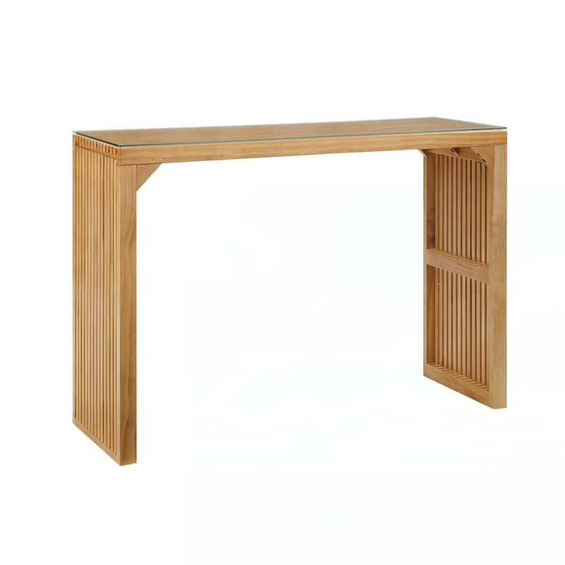 Dining Bench and Table,Tempered glass Included