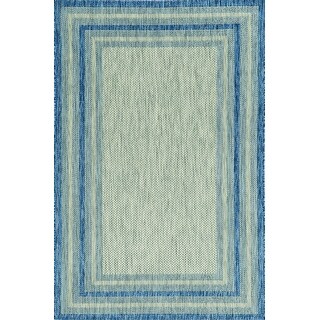 7' Square   UV treated Polypropylene Onyx Area Rug main image 0