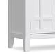 preview thumbnail 16 of 16, WYNDENHALL Freemont SOLID WOOD 54 inch Wide Transitional Sideboard Buffet - 17" D x 54" W x 30" H