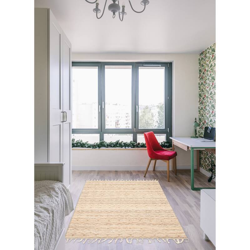 Sienna Beige Rug 4'10" x 7'7" - 4'10 x 7'7