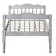 preview thumbnail 7 of 8, Artsy Twin-Over-Twin Bunk Bed with Slat System, Built-In Ladder & Safety Guard-Rai, Stackable or Separate Configuration, Grey