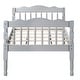 preview thumbnail 17 of 19, Classic Rectangular Design Twin over Twin Bunk Bed
