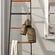 preview thumbnail 72 of 77, Gold, Gray, Bronze, Black or Red Metal Tibetan Inspired Decorative Cow Bells with Jute Hanging Rope (Set of 3)
