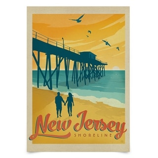 Jersey Shore by Anderson Design Group Poster Art Print - Americanflat - 16" x 20"