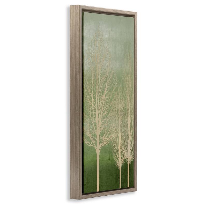 Stupell Tree Over Ombre Framed Floater Canvas Wall Art Design By Kate Bennett