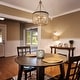 preview thumbnail 4 of 10, Modern Wood Beaded Chandelier Handmade LED Drum Basket Ceiling Light 4-light Dining Room Lights - Grey - D15.5" X H87"