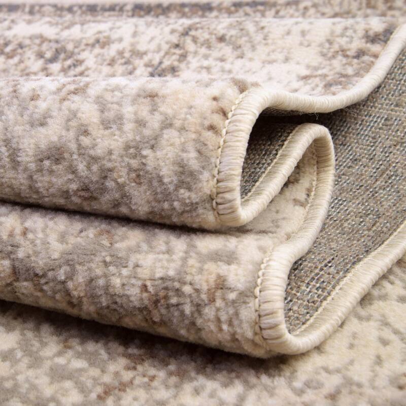 Contemporary Daisy Collection Area Rug