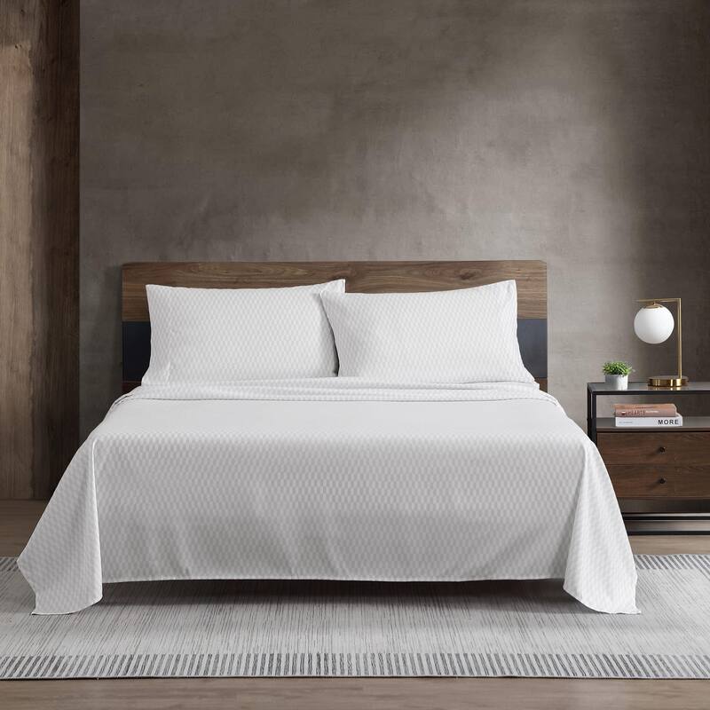 Kenneth Cole Printed 4 Piece Sheet Sets
