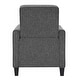 preview thumbnail 7 of 10, Haynes Traditional Fabric Welted Padded Recliner Chair by Furniture of America