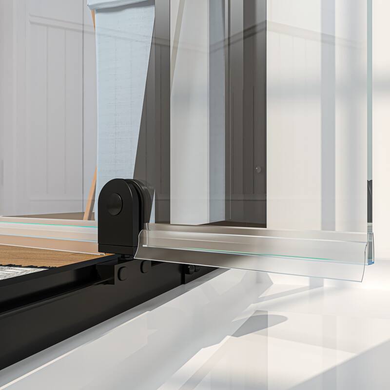 TOOLKISS Semi-frameless Pivot Shower Door