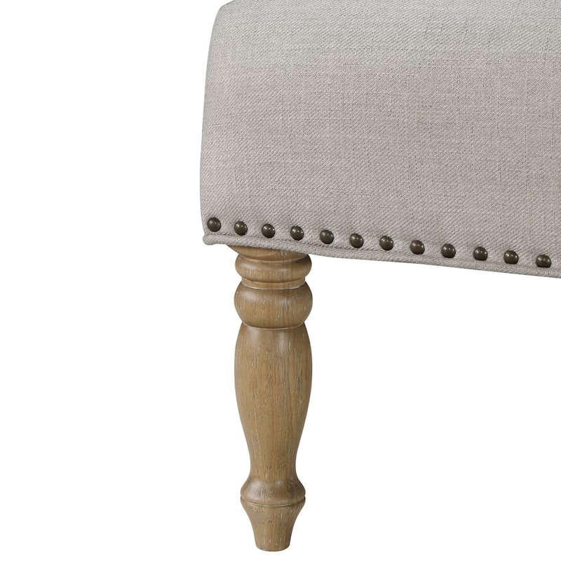 Aria Beige Fabric Arm Chair by Greyson Living