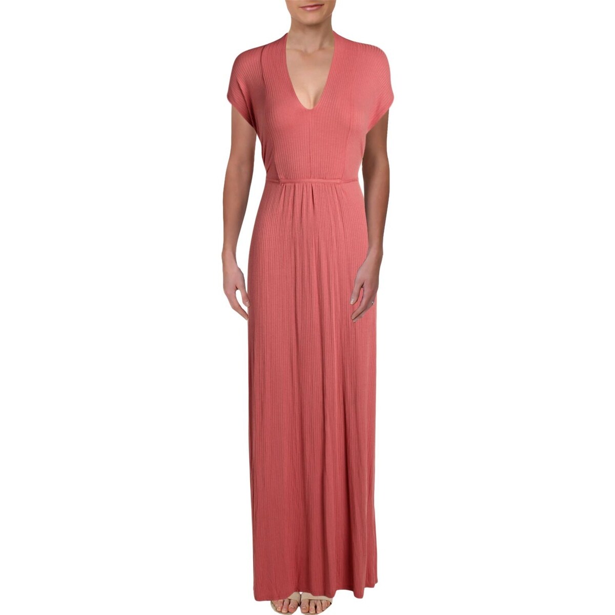 Shop Lucky Brand Womens Maxi Dress V Neck Casual Free Shipping