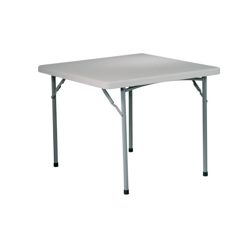 OS Home and Office Furniture Model 36" Square Resin Table - N/A
