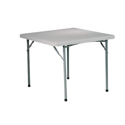 OS Home and Office Furniture Model 36" Square Resin Table - N/A