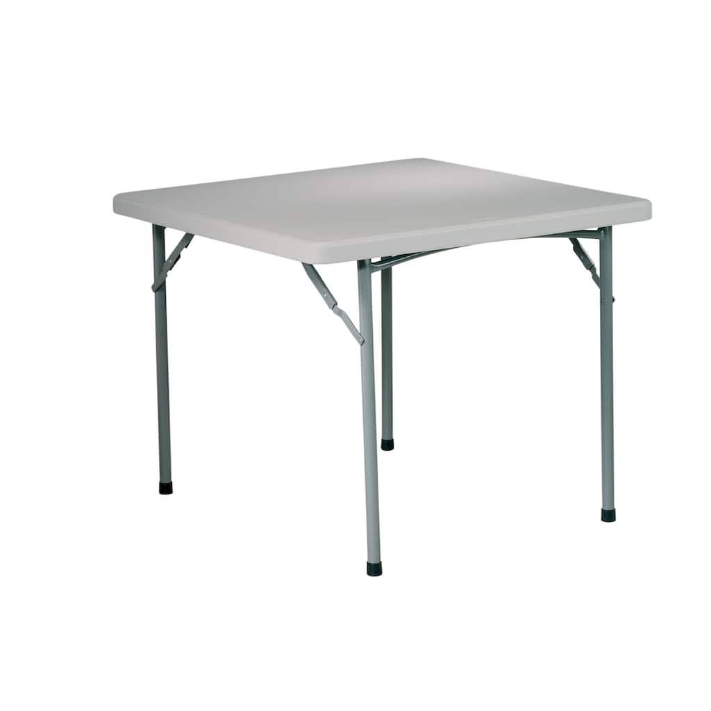 OS Home and Office Furniture Model 36" Square Resin Table - N/A
