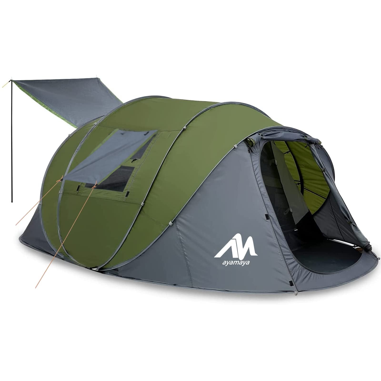Montana Camping Tent 6 8 Person Family Tent with Included Rainfly Carry Bag Spacious Interior Fits Multiple Queen Airbeds Bed Bath Beyond 40699598