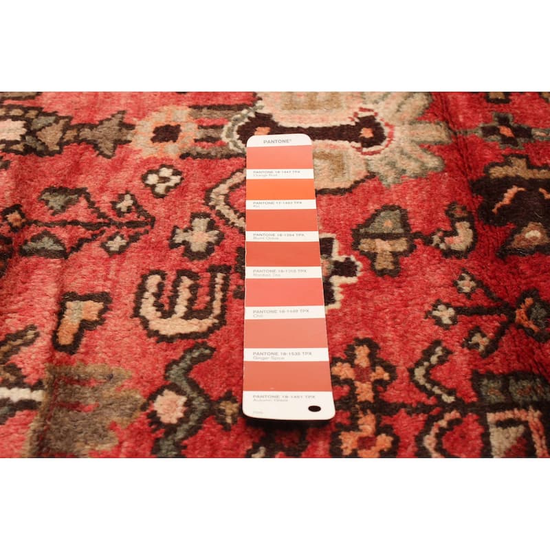 ECARPETGALLERY Hand-knotted Andelz Copper Wool Rug - 3'4 x 9'8