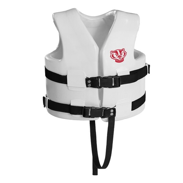 CHILD VEST XSMALL WHITE WISCONSIN - White - N/A