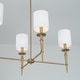 preview thumbnail 2 of 7, Abbie 48" 6-light Island Fixture/ Chandelier